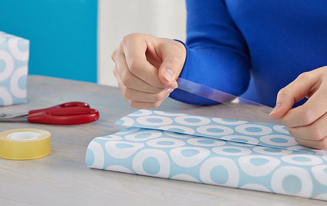 Plakband Tesa film standaard 19mmx10m krimp 8 rollen