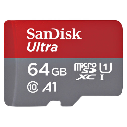 Geheugenkaart Sandisk MicroSDXC Ultra Android 64GB 120MB/s Class 10 A1