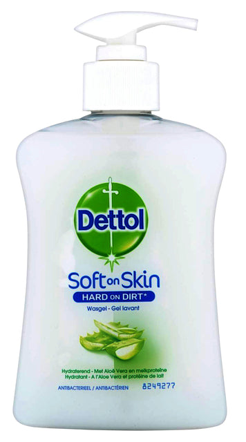 Hygiënische zeep Dettol Hydratant 250ml (per 6 stuks)