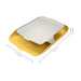 Brievenbak Leitz Cosy met desk organiser geel