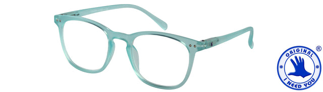 Leesbril I Need You Frozen +1.00 dpt blauw