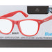 Bril Montana blue light filter +0.00 dpt rood