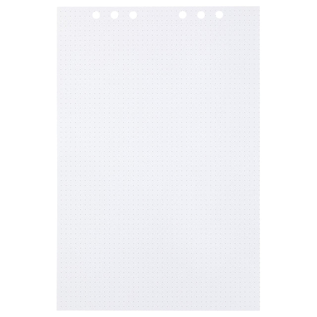 Tekenpapier MyArtBook A4 150gr 6-gaats 25vel dotted wit