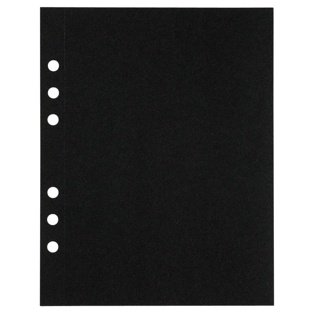 Tekenpapier MyArtBook A5 210gr 6-gaats 10vel zwart