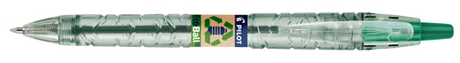 Balpen Pilot B2P Begreen Ecoball groen medium (per 10 stuks)