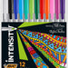 Fineliner Bic Intensity 0,7mm etui à 12 kleuren