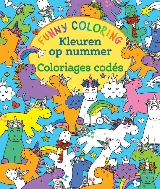 Kleurboek Deltas Kleuren op nummer voor kinderen Funny Coloring