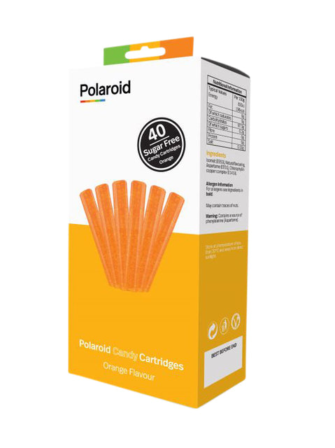 Candy Cartridges Polaroid 40stuks sinaasappel