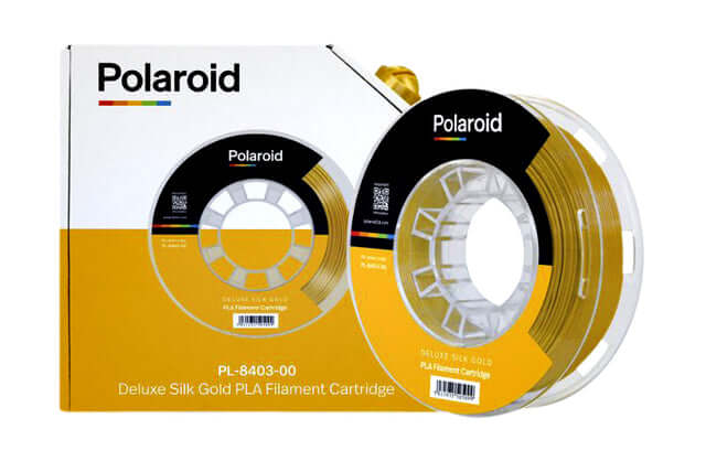 3D Filament Polaroid PLA Universal 250g Deluxe Zijde goud