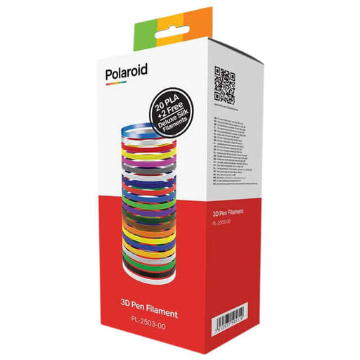 3D Filament Polaroid 1.75mm PLA 22stuks assorti