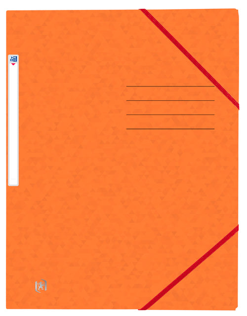 Elastomap Oxford Top File+ A4 oranje (per 10 stuks)