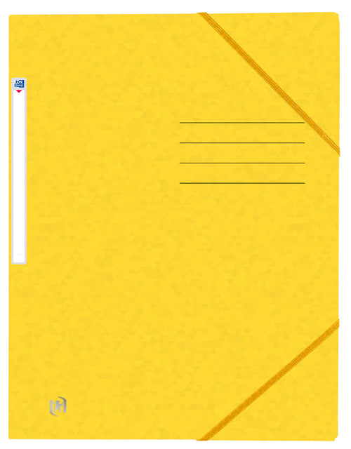 Elastomap Oxford Top File+ A4 geel (per 10 stuks)