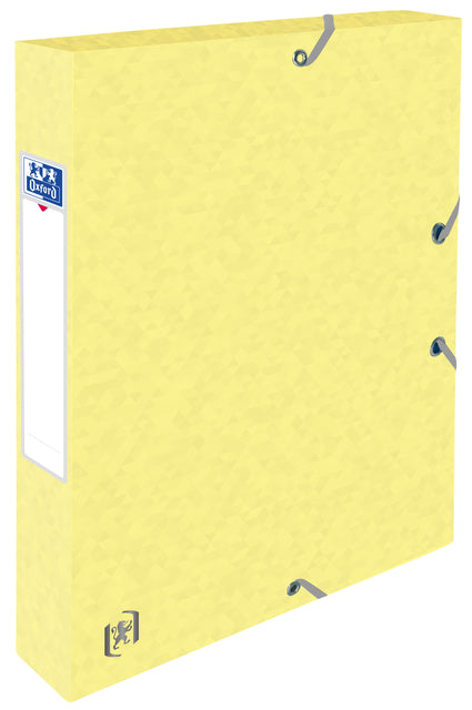 Elastobox Oxford Top File+ A4 40mm pastel assorti