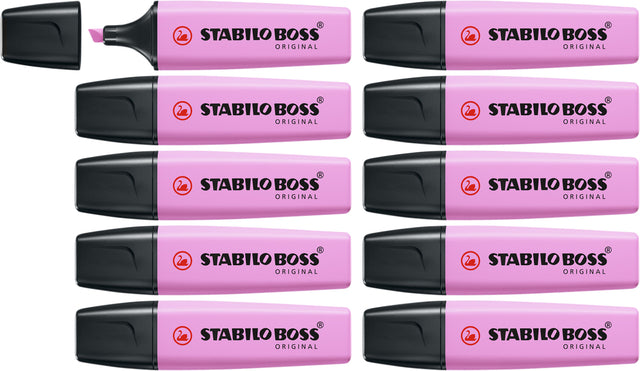 Markeerstift STABILO Boss Original 70/158 pastel fris fuchsia