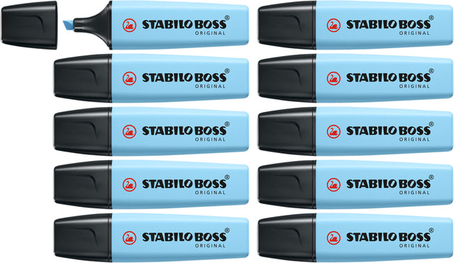 Markeerstift STABILO Boss Original 70/112 pastel luchtig blauw