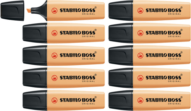 Markeerstift STABILO Boss Original 70/125 pastel zacht oranje