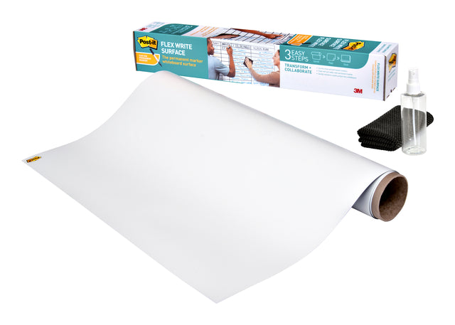Whiteboardfolie 3M Post-it Flex Write Surface 121,9x182,9cm wit