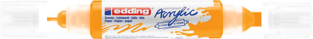 Acrylmarker edding e-5400 3D double liner zonnegeel