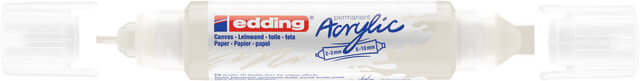 Acrylmarker edding e-5400 3D double liner verkeerswit