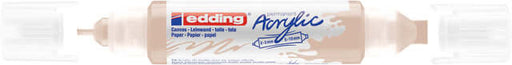 Acrylmarker edding e-5400 3D double liner warm beige