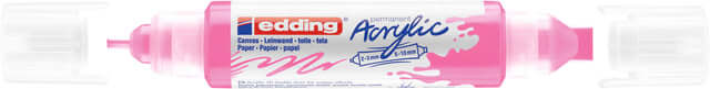 Acrylmarker edding e-5400 3D double liner neon roze