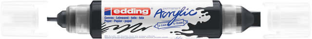 Acrylmarker edding e-5400 3D double liner zwart