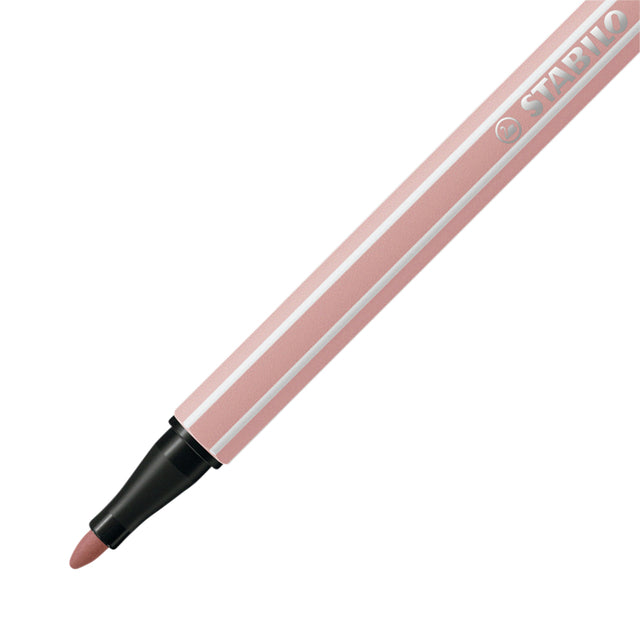 Viltstift STABILO Pen 68/28 donker blush
