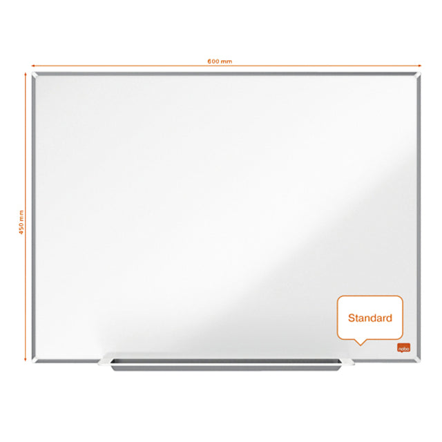 Whiteboard Nobo Impression Pro 45x60cm staal