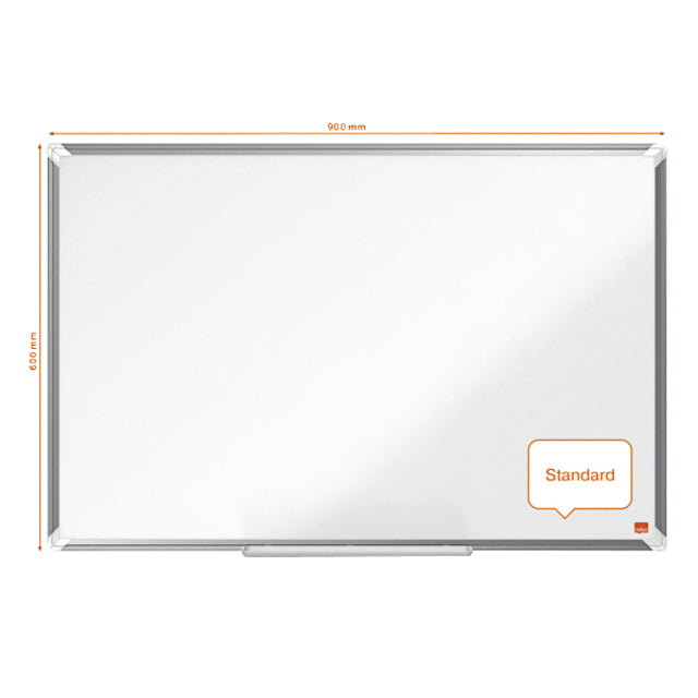 Whiteboard Nobo Premium Plus 60x90cm staal