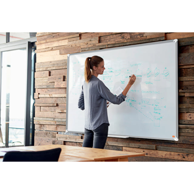 Whiteboard Nobo Premium Plus Widescreen 40x71cm staal