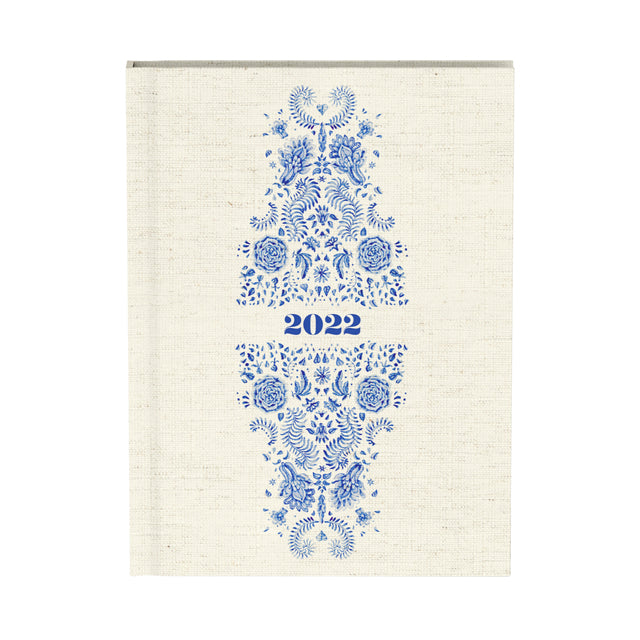 Agenda 2022 Indigo Off-white