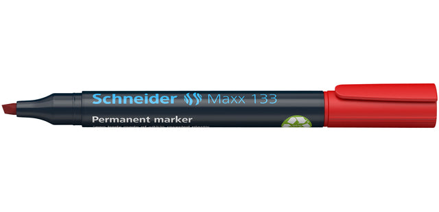 Viltstift Schneider Maxx 133 beitel punt rood