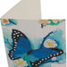 Diamondpainting Crystal Art Kaart Blauwe vlinder 10x15cm
