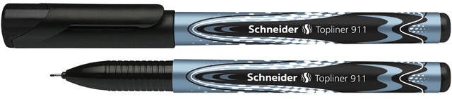 Fineliner Schneider Topliner 911 zwart (per 10 stuks)