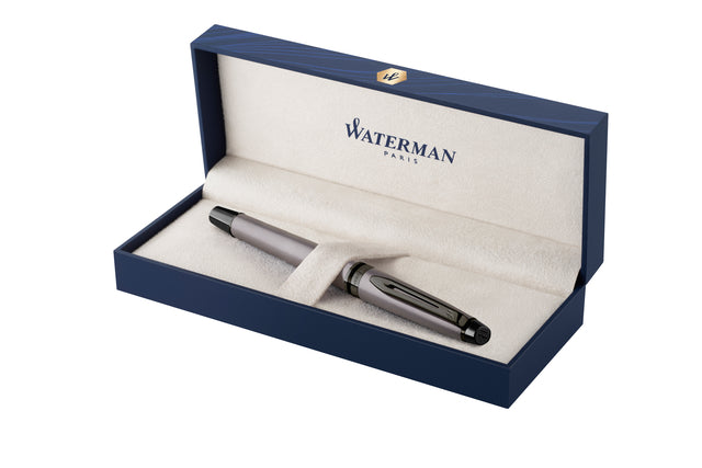 Vulpen Waterman Expert metallic silver lacquer  RT fijn
