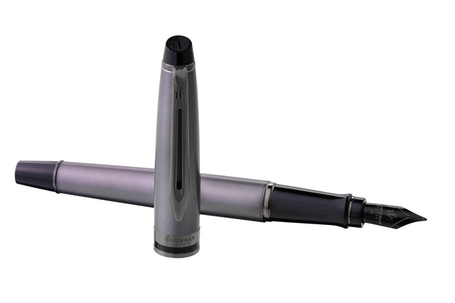 Vulpen Waterman Expert metallic silver lacquer  RT fijn