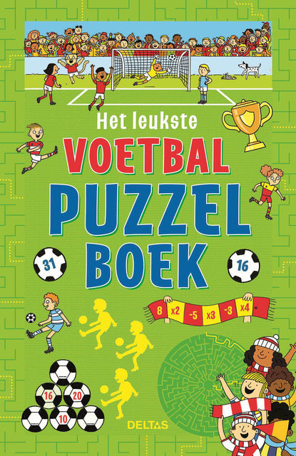 Puzzelboek Deltas Het leukste voetbal puzzelboek