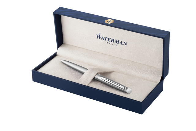 Balpen Waterman Hémesphère Essential sandblasted stainless steel CT medium