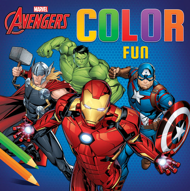 Kleurblok Deltas Marvel Avengers Color Fun