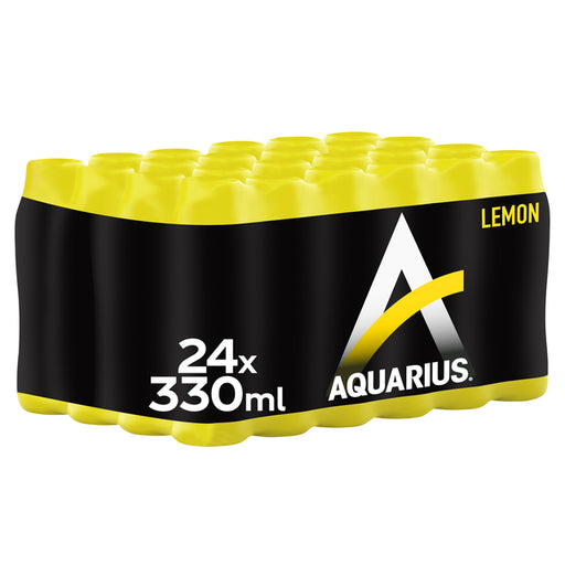 Frisdrank Aquarius lemon 0.33l (per 24 stuks)