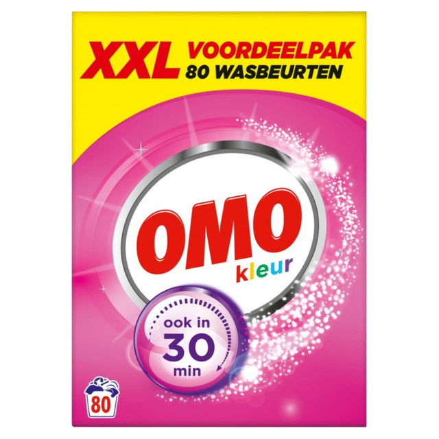 Wasmiddel Omo Color poeder  80scoops 4,73KG