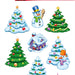 Display HERMA DECOR Kerststickers Kerst classics