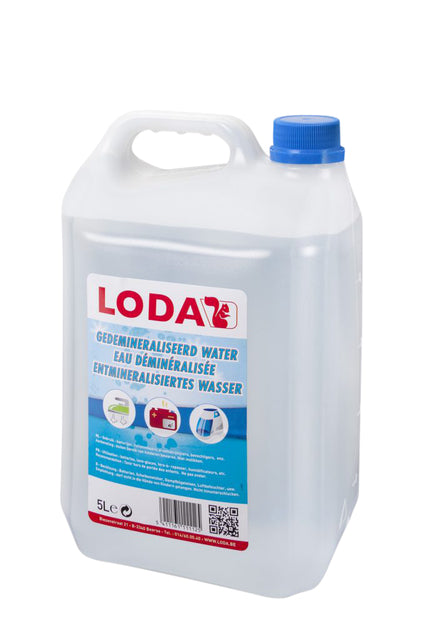 Water Loda gedemineraliseerd 5l (per 3 stuks)