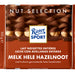 Chocolade Ritter Sport melk-hele hazelnoot 100gr (per 10 stuks)