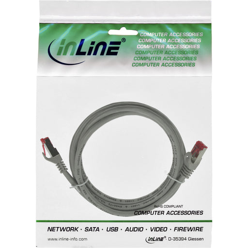 Kabel inLine patch CAT.6 S/FTP 2 meter grijs