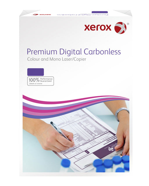 Zelfkopiërend papier Xerox vergaard A4 80gr set 2vel pak 250sets (per 5 stuks)
