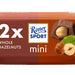 Chocolade Ritter Sport mini hazelnoot 2-pack (per 28 stuks)
