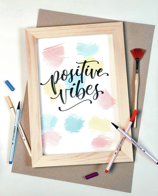 Brushstift STABILO Pen 568/30 bleek vermiljoen (per 10 stuks)