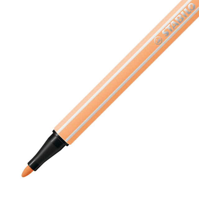 Viltstift STABILO Pen 68/25 pastel oranje