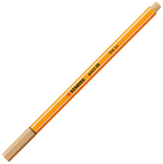 Fineliner STABILO point 88/88 licht oker
